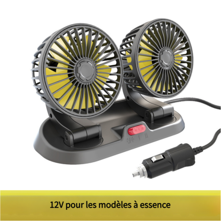 Ventilateur de voiture 12 V - Modèle F410