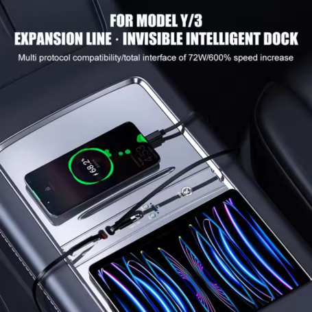 Station d'accueil d'aromathérapie pour voiture intelligente 27 W