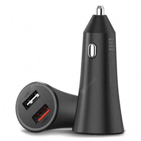 Chargeur allume-cigare Xiaomi 37 W Noir (Original)