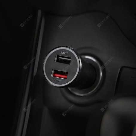 Chargeur allume-cigare Xiaomi 37 W Noir (Original)
