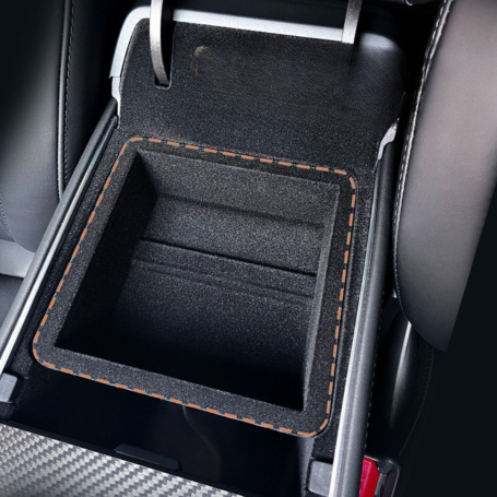 Coffre de rangement caché pour Tesla Model 3/Y - Accoudoir