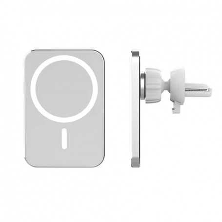 Chargeur Sans Fil Magsafe avec Support Grille d'Aération 15W (Compatible)