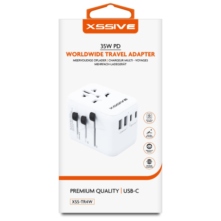 Adaptateur universel XSSIVE 35 W PD XSS-TR4W