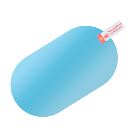 Anti Fog Film for Car Rearview Mirror - Round 80mm (2pcs)