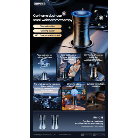 Aromatherapy for Car and Home REMAX RM-C18 - Forest