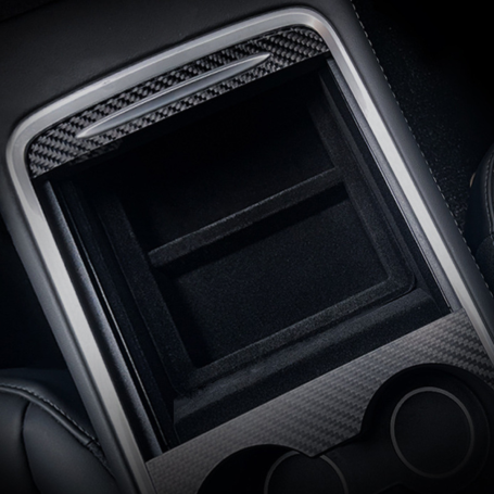 Coffre de rangement caché pour Tesla Model 3/Y - Console centrale