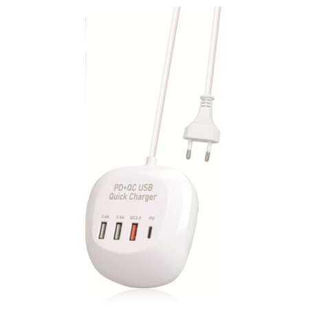 Station de charge rapide PD+QC 3.0 LinQ C1004