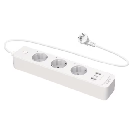 Multiprise Wi-Fi Tapo P300 - 2 ports USB Type A - Blanc