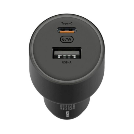Chargeur allume-cigare Xiaomi 67 W USB-A+ Type-C BHR6814GL 