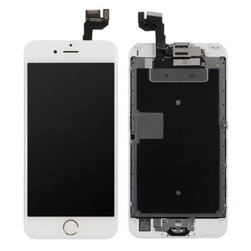 iPhone 6s white LCD display replacement – Fix n Cover