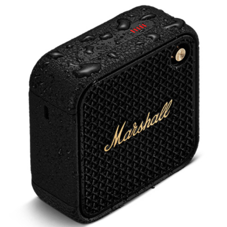 Marshall Willen II Wireless Bluetooth Speaker - Black & Brass - Image 2